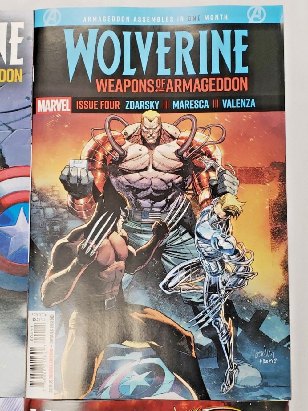 Wolverine: Weapons of Armageddon #4 Cover A B C D Variant Set Marvel 2026 - Picture 5 of 7